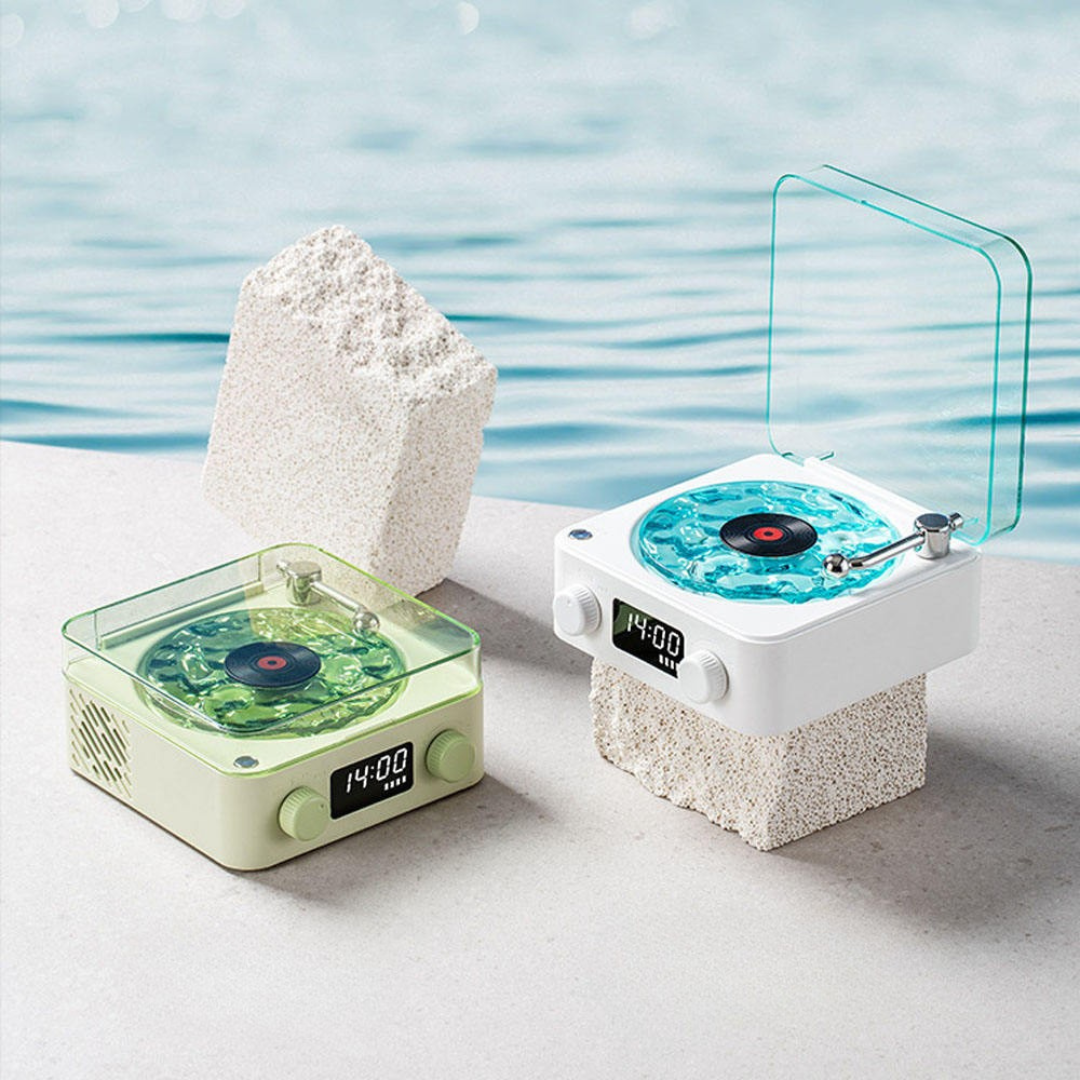 Tidal Wave Retro Vinyl Speaker & Lamp