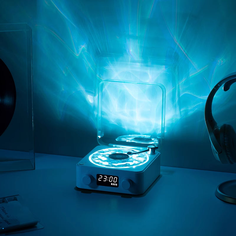 Tidal Wave Retro Vinyl Speaker & Lamp