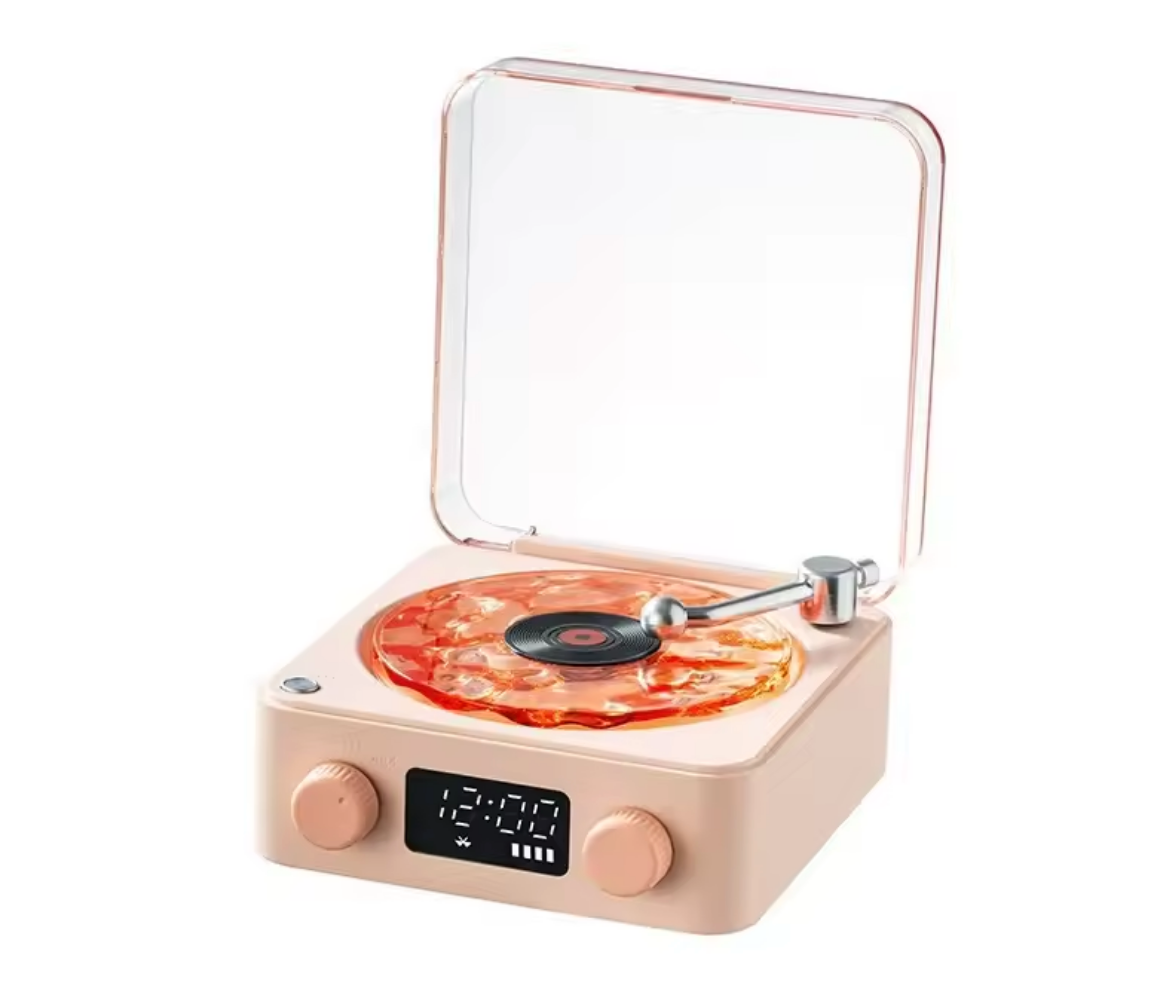 Tidal Wave Retro Vinyl Speaker & Lamp