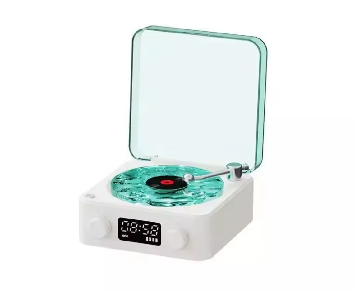 Tidal Wave Retro Vinyl Speaker & Lamp