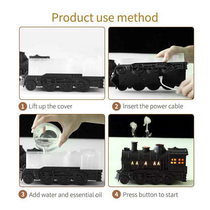 Vintage Train Humidifier & Diffuser