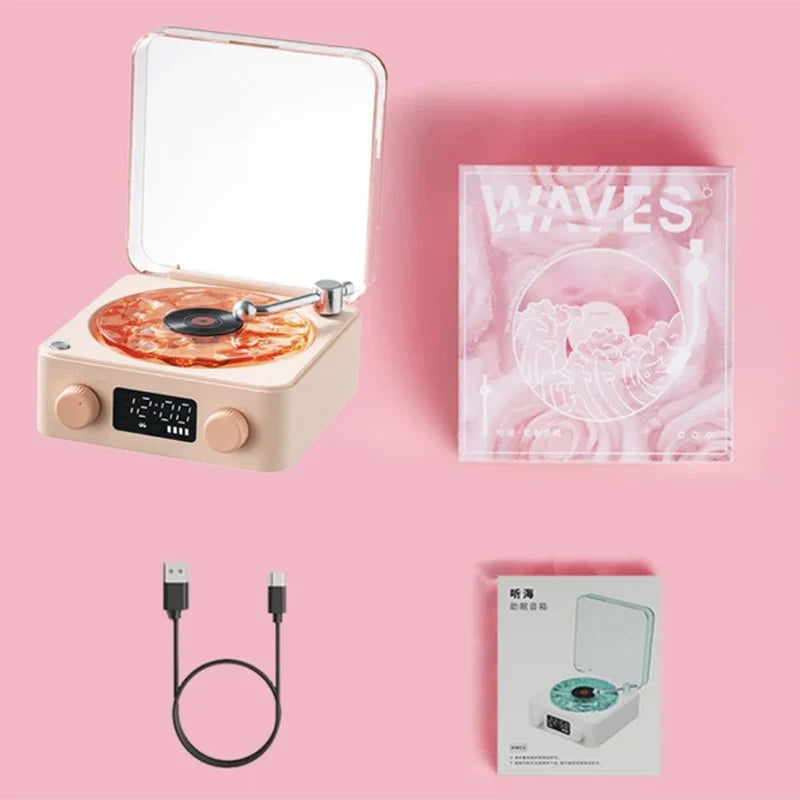 Tidal Wave Retro Vinyl Speaker & Lamp