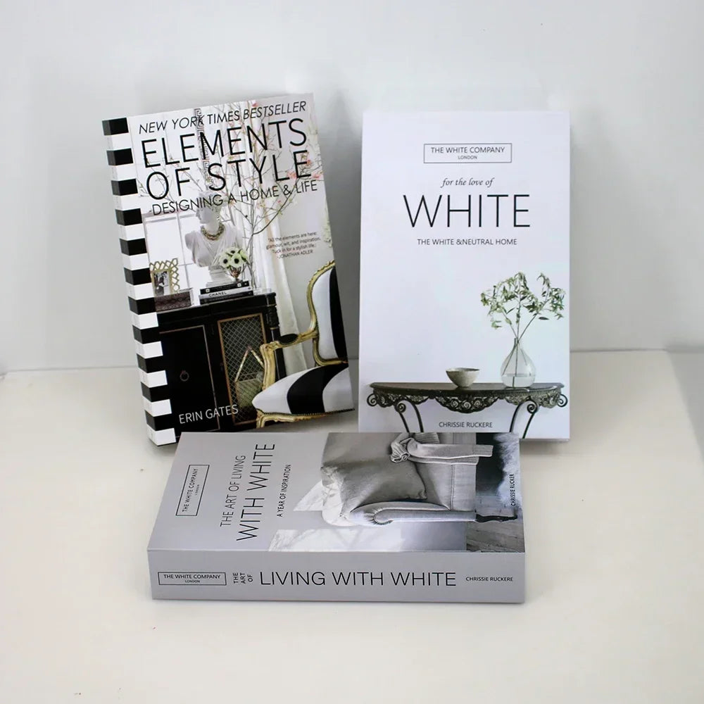 Fake Decorative Books - 3 Pcs