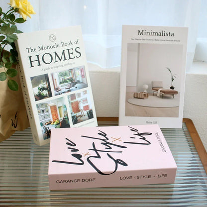 Fake Decorative Books - 3 Pcs
