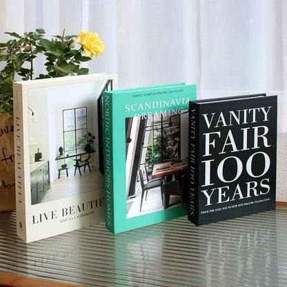 Fake Decorative Books - 3 Pcs