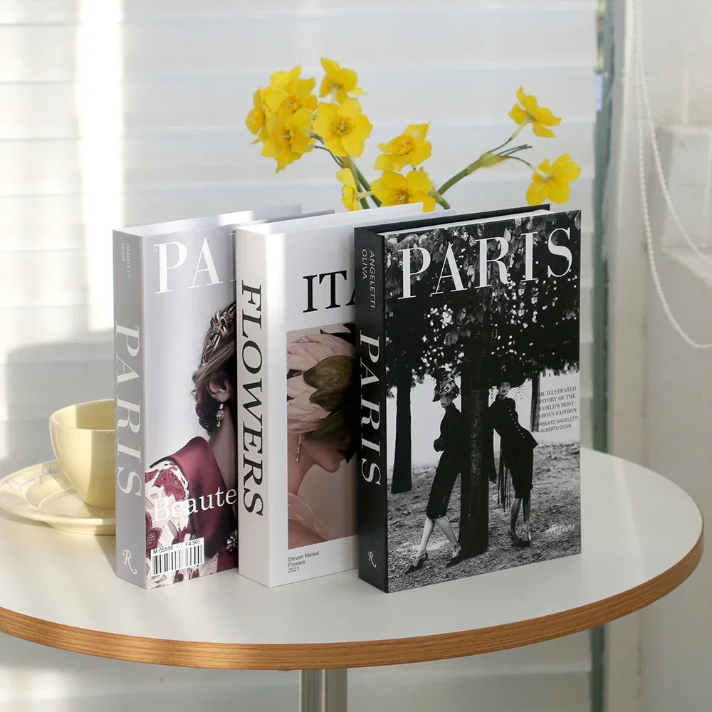 Fake Decorative Books - 3 Pcs