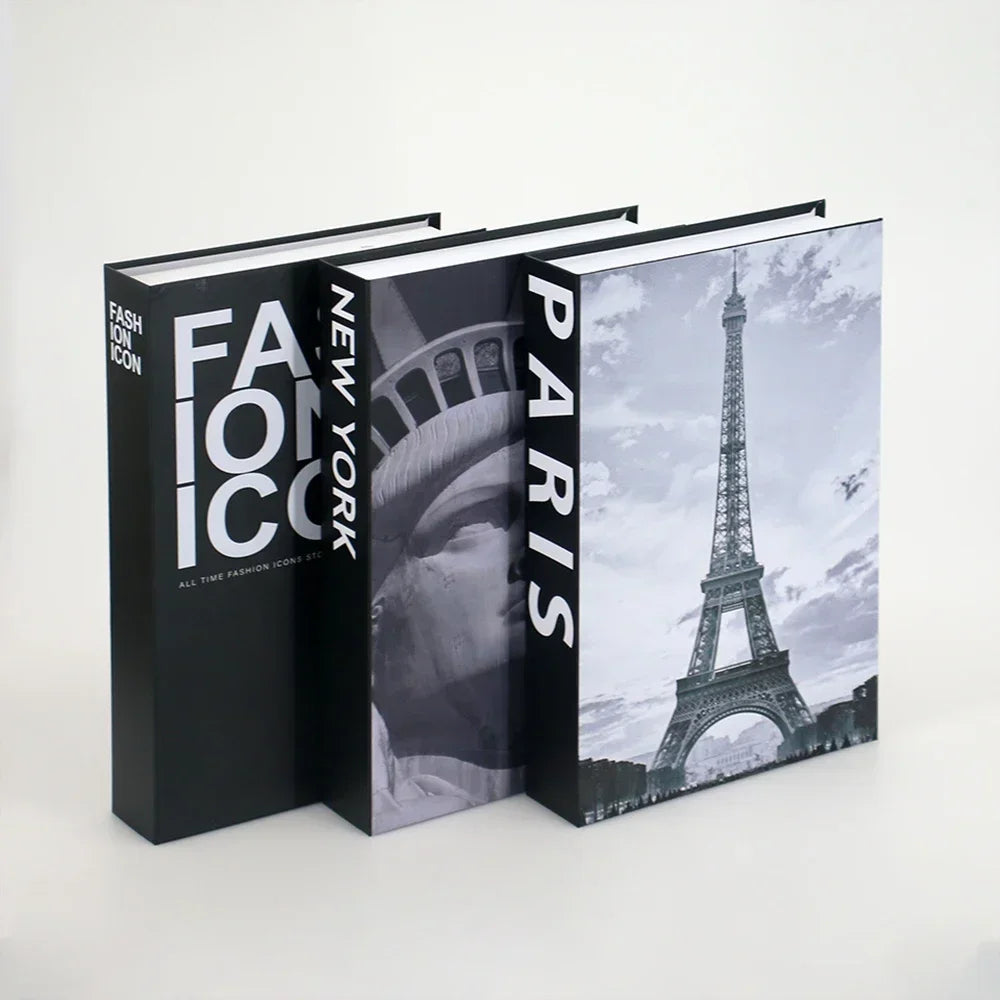 Fake Decorative Books - 3 Pcs
