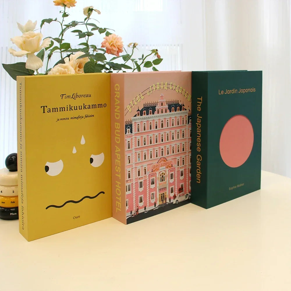 Fake Decorative Books - 3 Pcs