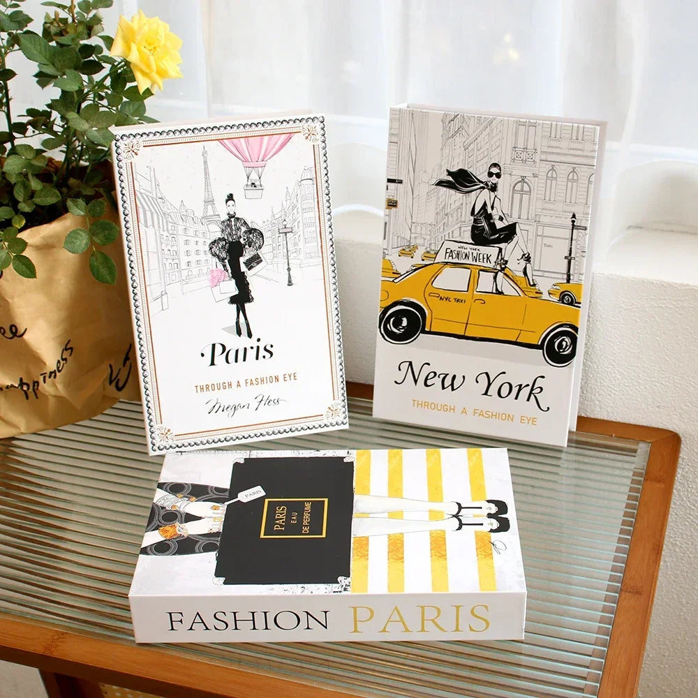 Fake Decorative Books - 3 Pcs