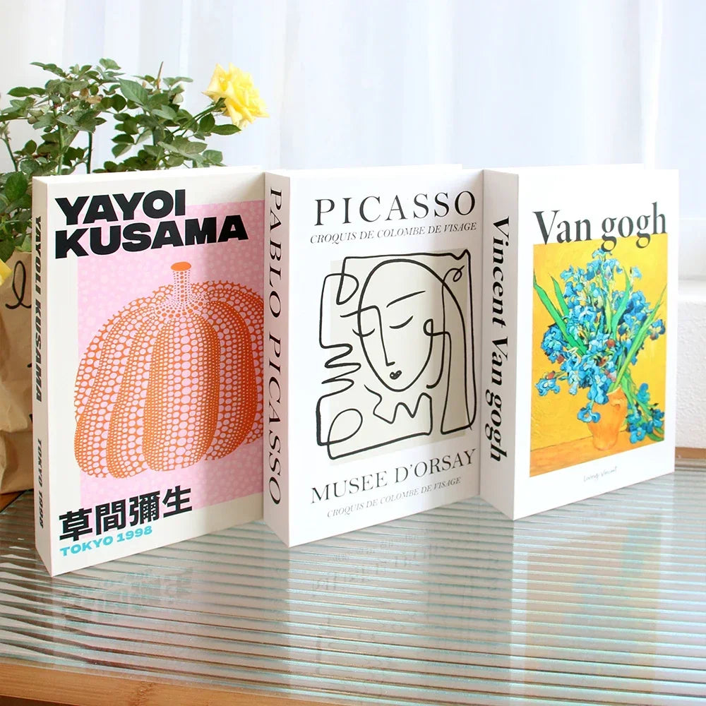Fake Decorative Books - 3 Pcs