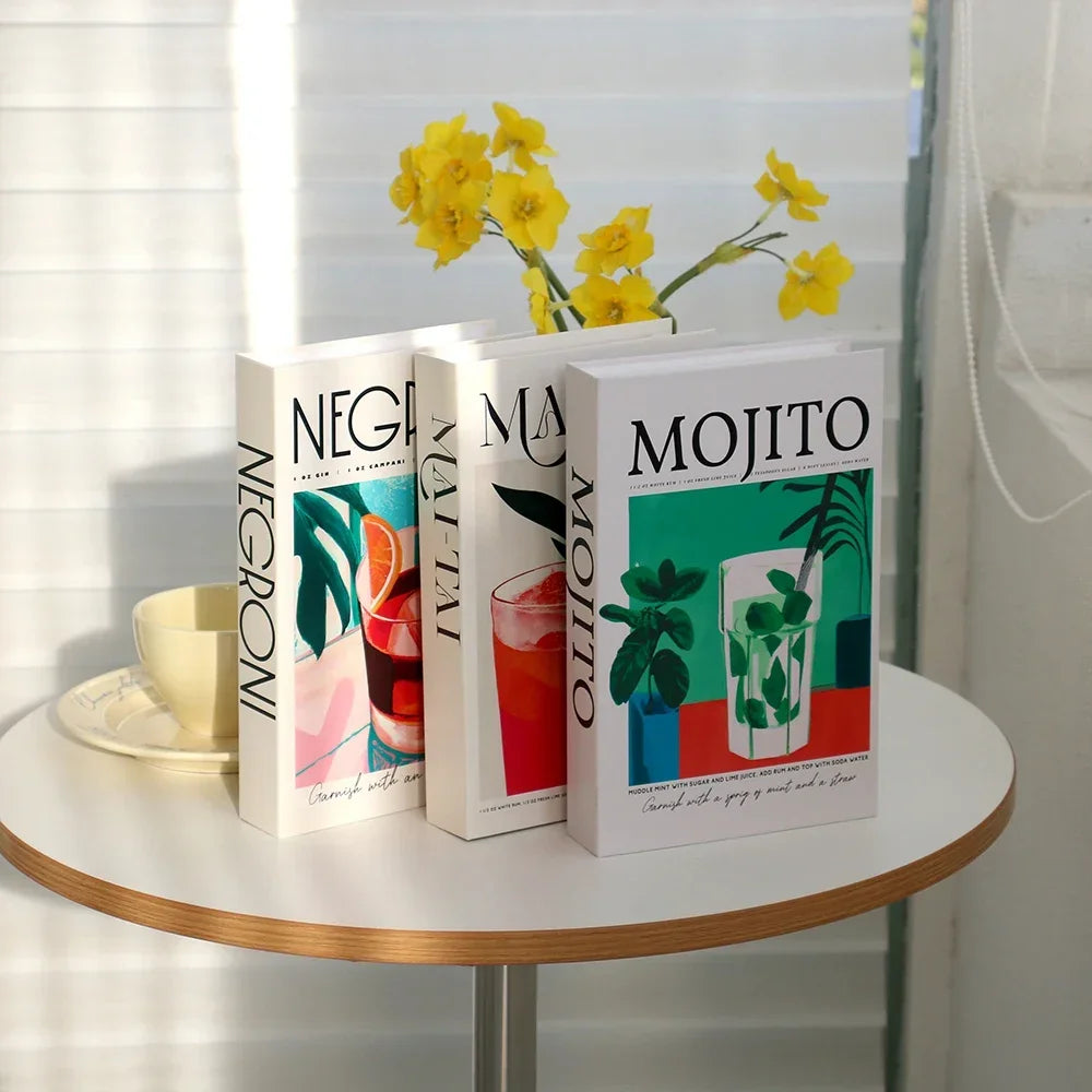 Fake Decorative Books - 3 Pcs