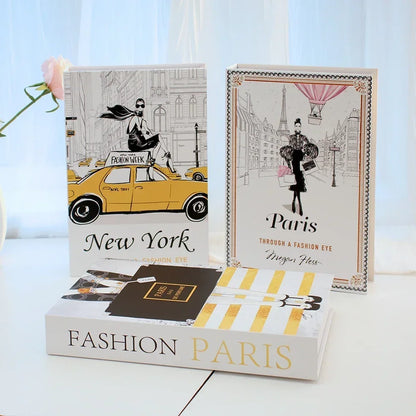 Fake Decorative Books - 3 Pcs