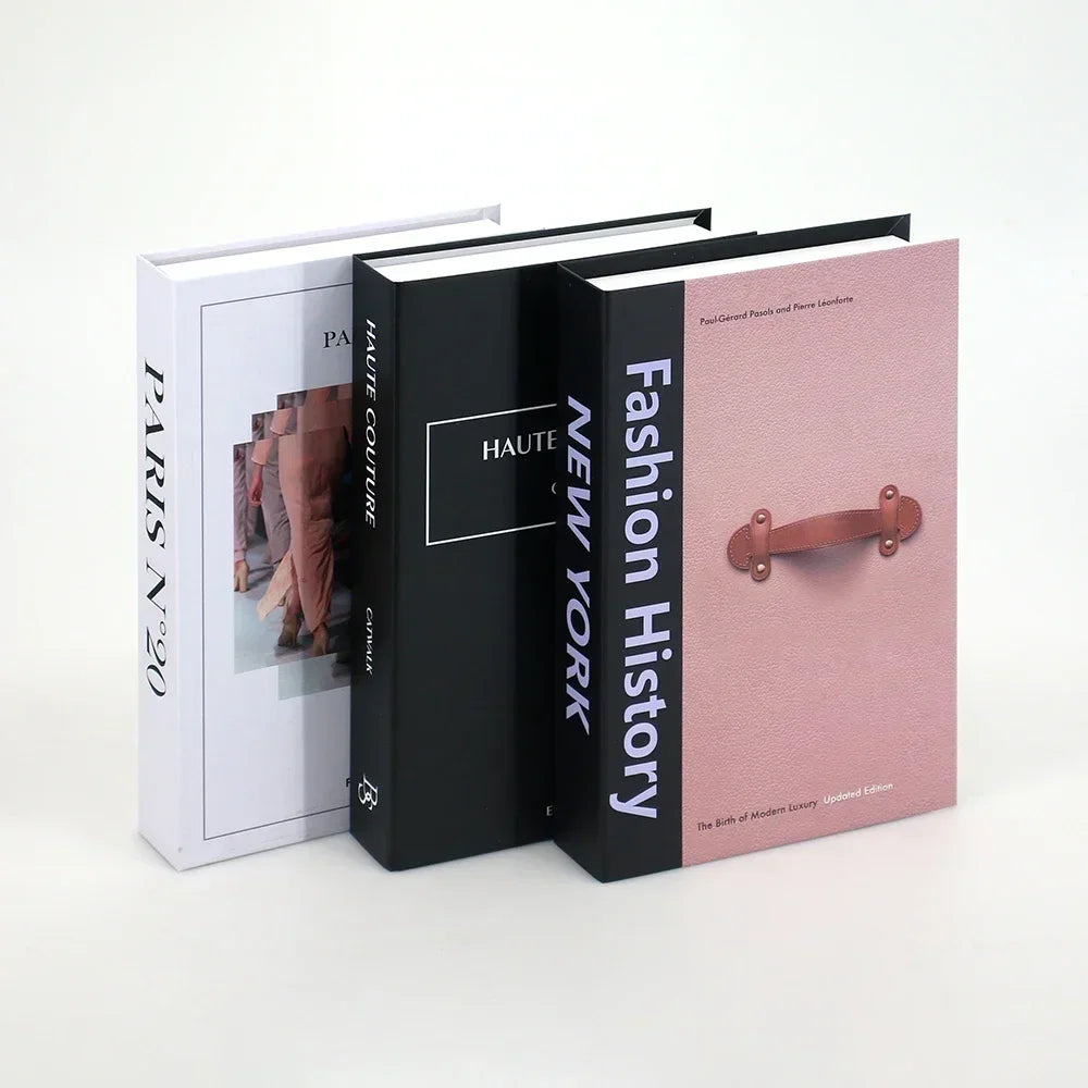 Fake Decorative Books - 3 Pcs