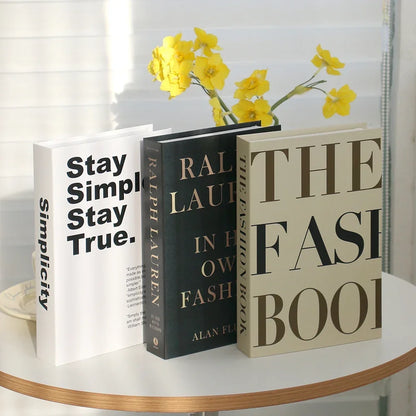 Fake Decorative Books - 3 Pcs