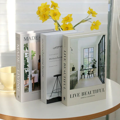 Fake Decorative Books - 3 Pcs
