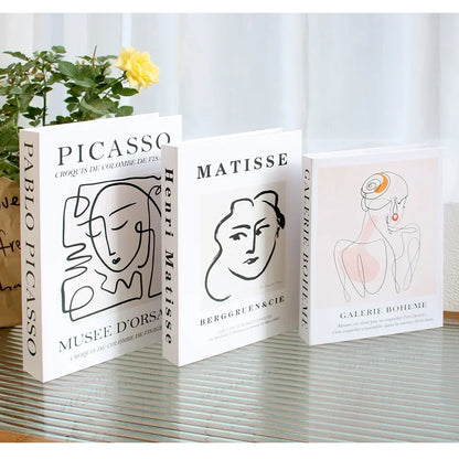 Fake Decorative Books - 3 Pcs