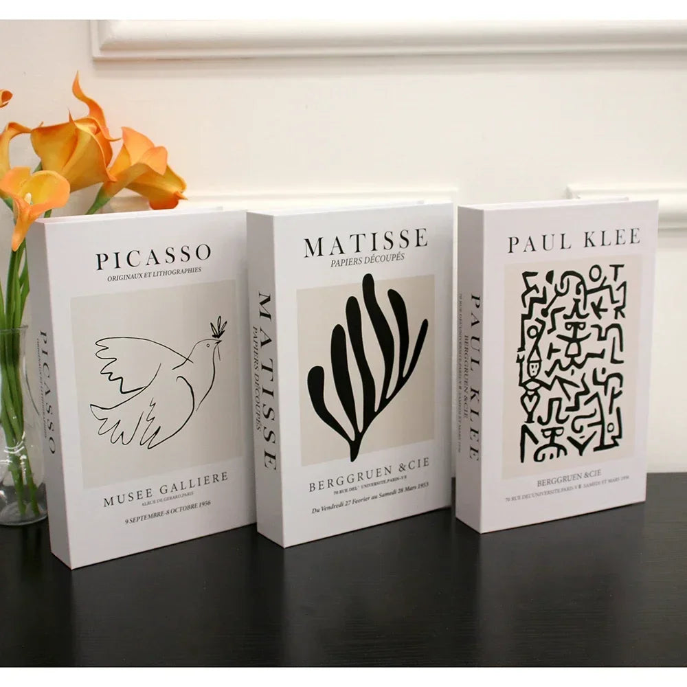 Fake Decorative Books - 3 Pcs