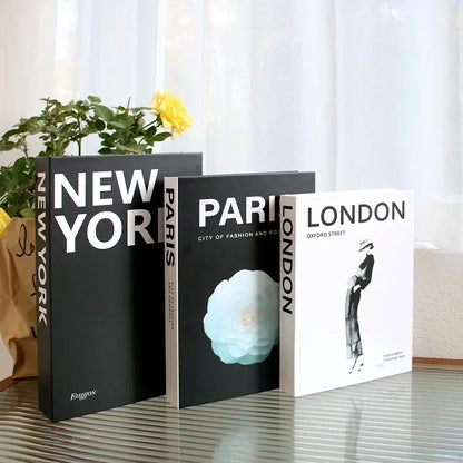 Fake Decorative Books - 3 Pcs