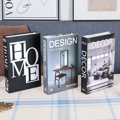 Fake Decorative Books - 3 Pcs