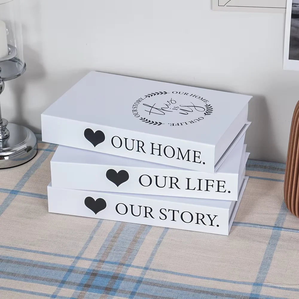 Fake Decorative Books - 3 Pcs
