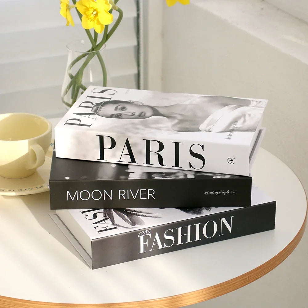 Fake Decorative Books - 3 Pcs