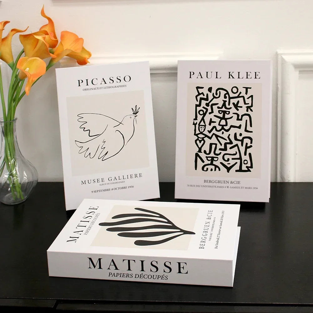 Fake Decorative Books - 3 Pcs