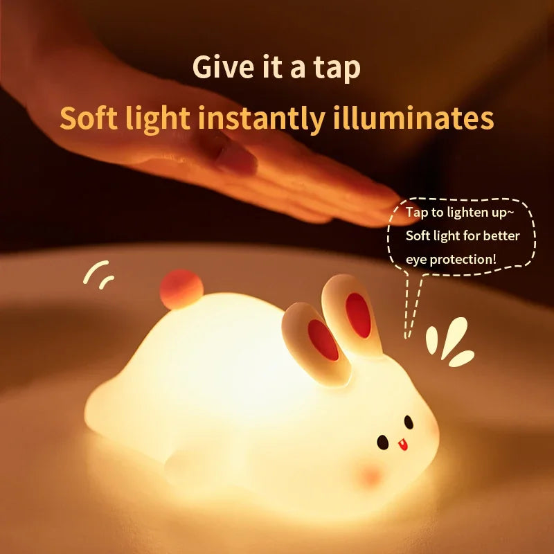 Cute Silicone Night Light