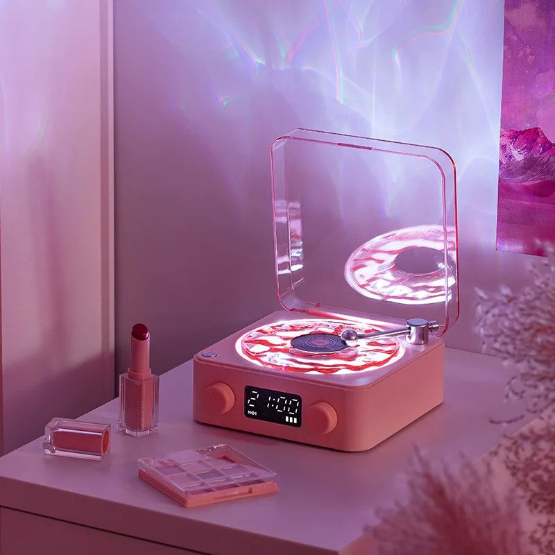 Tidal Wave Retro Vinyl Speaker & Lamp