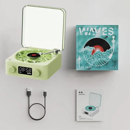 Tidal Wave Retro Vinyl Speaker & Lamp
