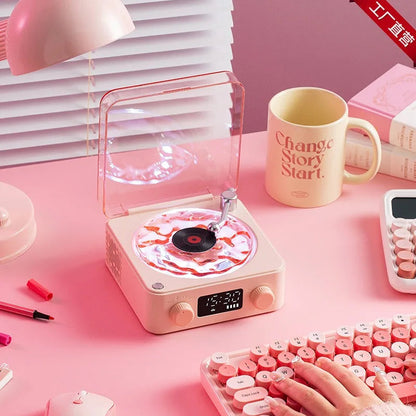 Tidal Wave Retro Vinyl Speaker & Lamp